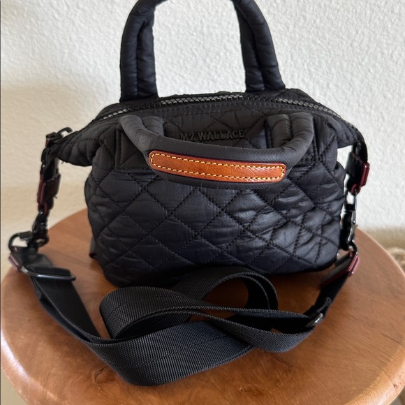 MZ Wallace Black Micro Sutton Crossbody - Picture 3 of 9